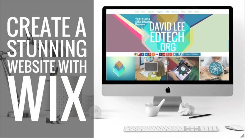Skapa en gratis bloggsida med Wix.com